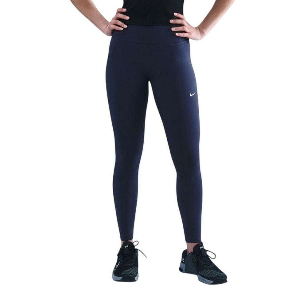 Nike Womens/Ladies One Polyester High Waist Leggings / Midnight Navy